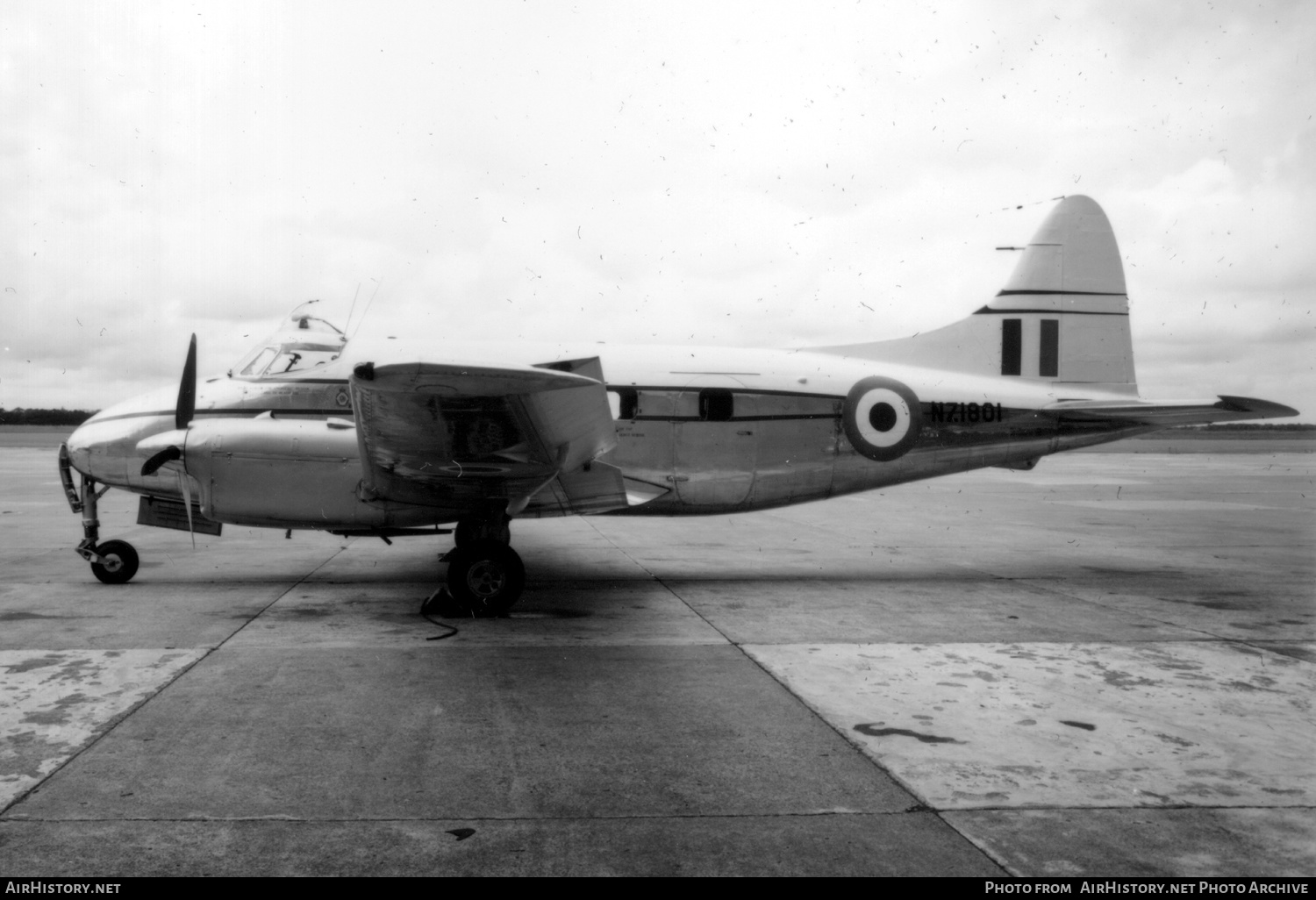 Aircraft Photo of NZ1801 | De Havilland D.H. 104 Devon C1 | New Zealand - Air Force | AirHistory.net #420717