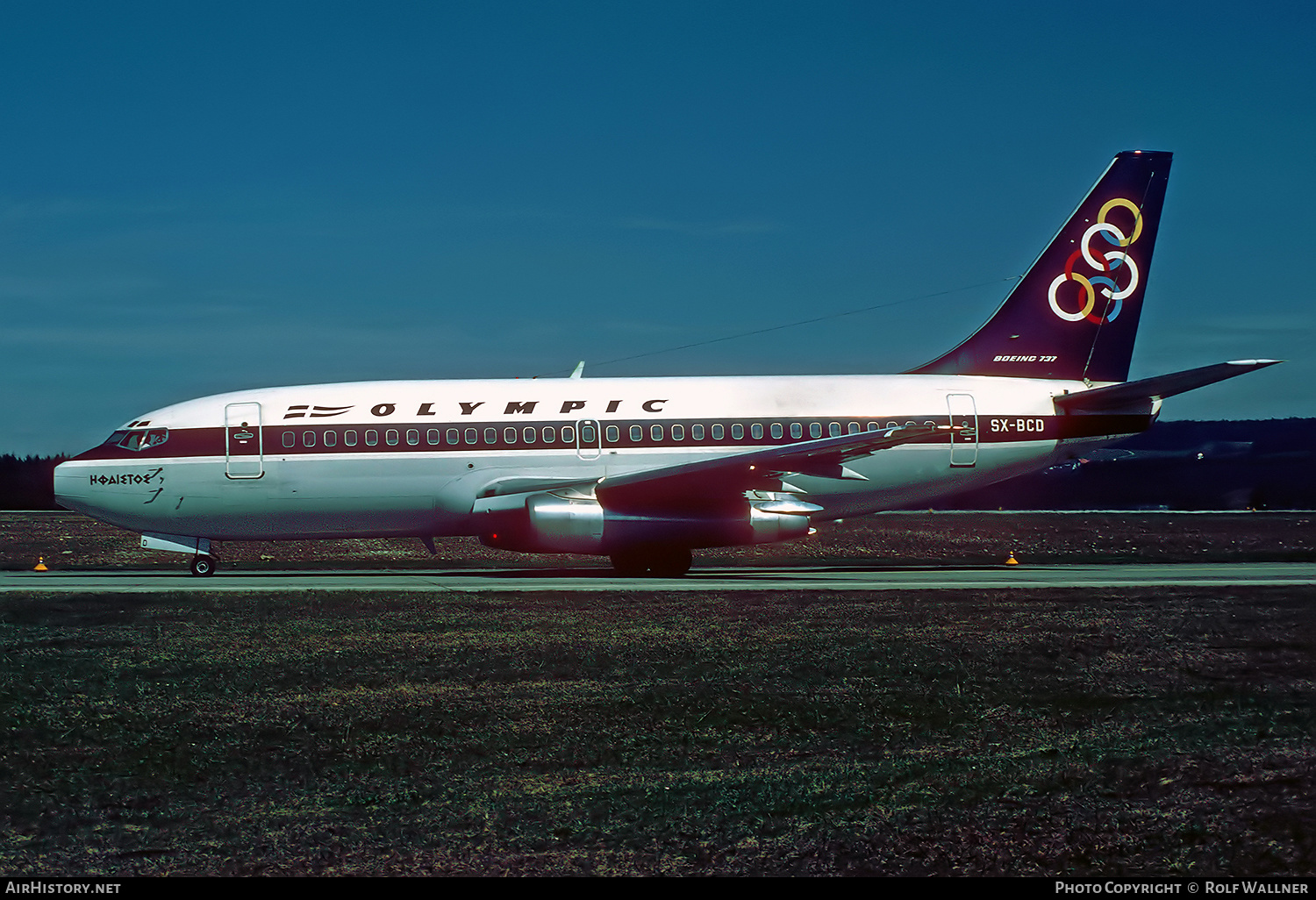 Aircraft Photo of SX-BCD | Boeing 737-284/Adv | Olympic | AirHistory.net #420744