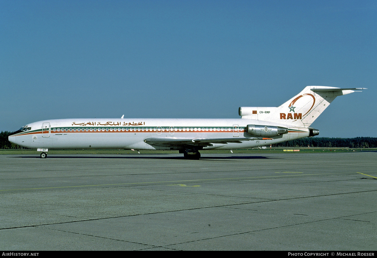 Aircraft Photo of CN-RMP | Boeing 727-2B6/Adv | Royal Air Maroc - RAM | AirHistory.net #420754