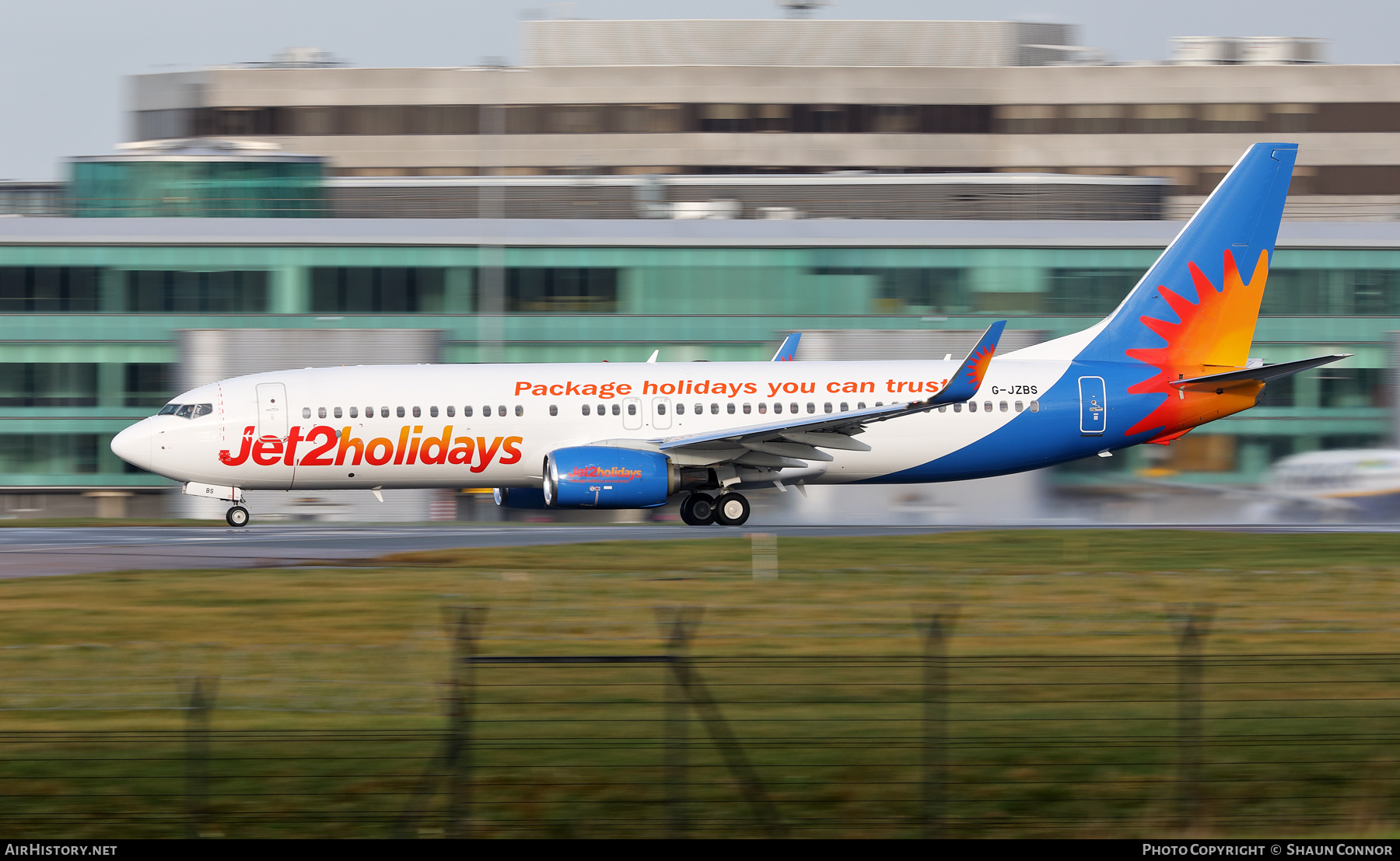 Aircraft Photo of G-JZBS | Boeing 737-800 | Jet2 Holidays | AirHistory.net #420760
