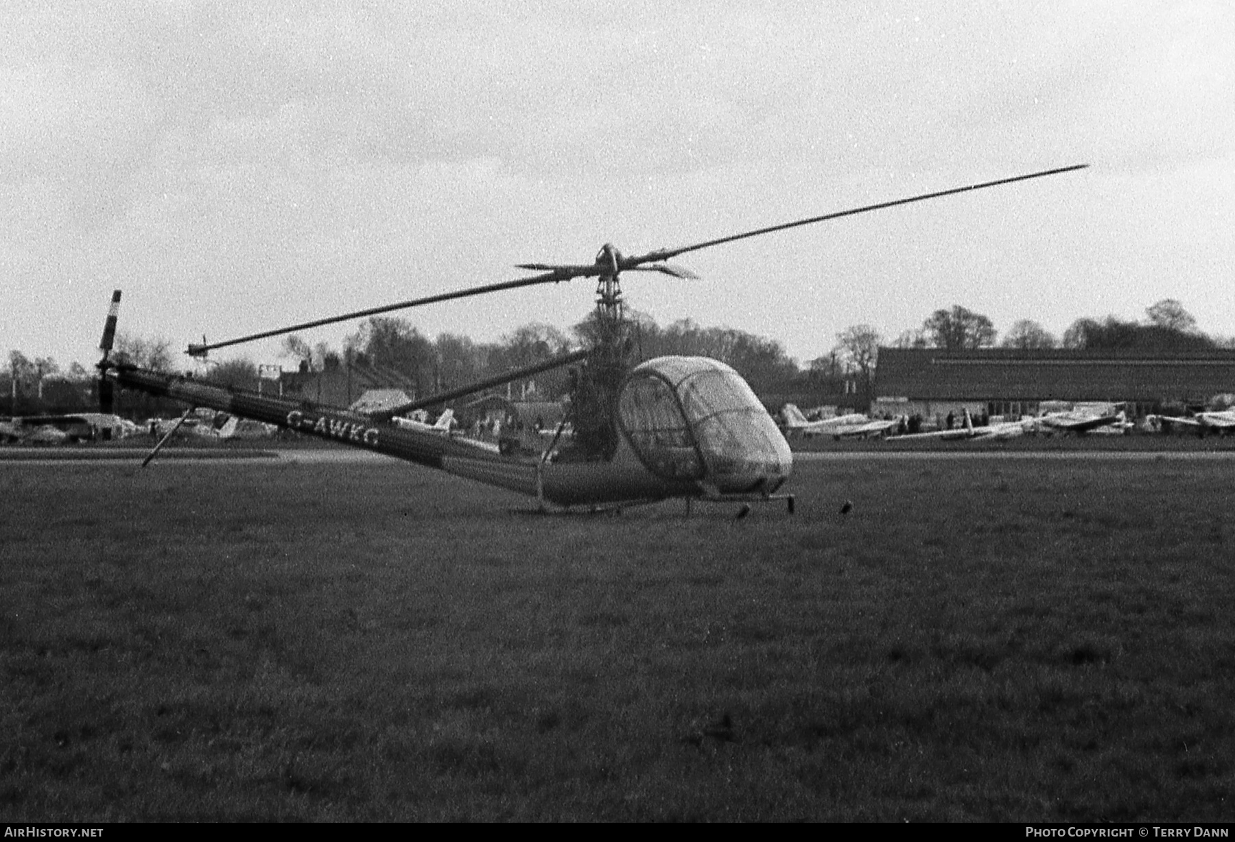 Aircraft Photo of G-AWKG | Hiller UH-12B | AirHistory.net #420763