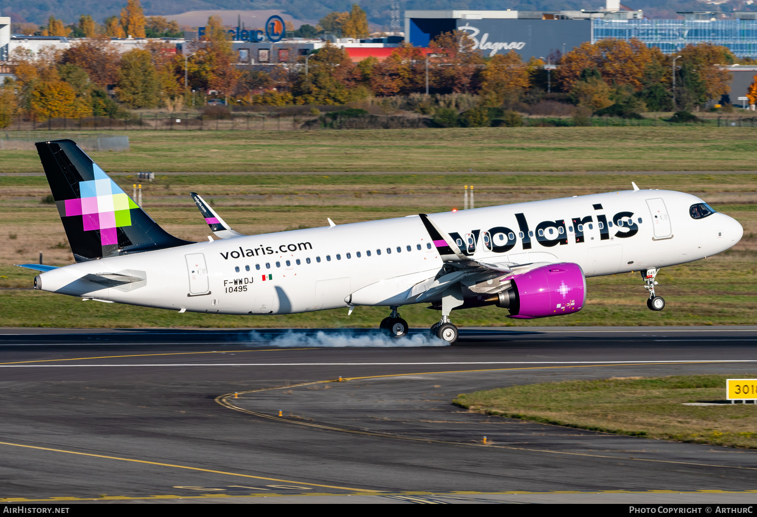 Aircraft Photo of F-WWDJ / N545VL | Airbus A320-271N | Volaris | AirHistory.net #420769