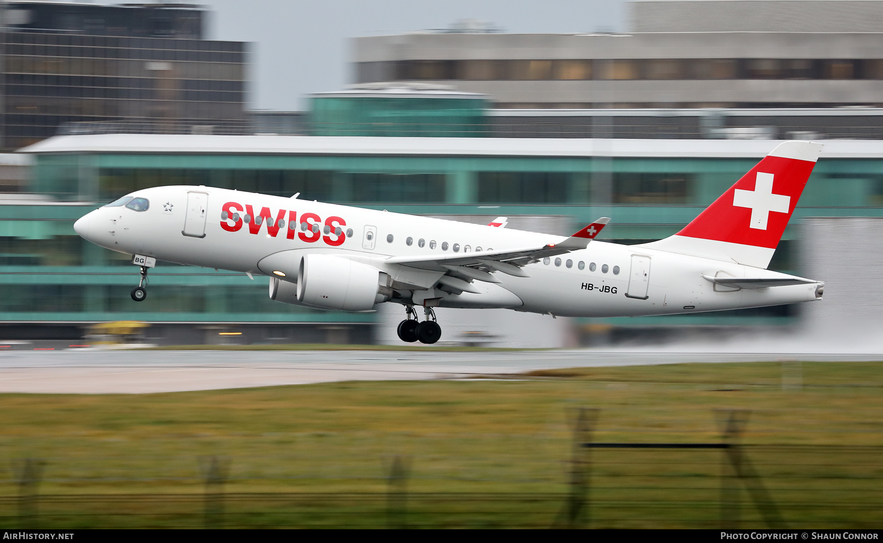 Aircraft Photo of HB-JBG | Bombardier CSeries CS100 (BD-500-1A10) | Swiss International Air Lines | AirHistory.net #420777