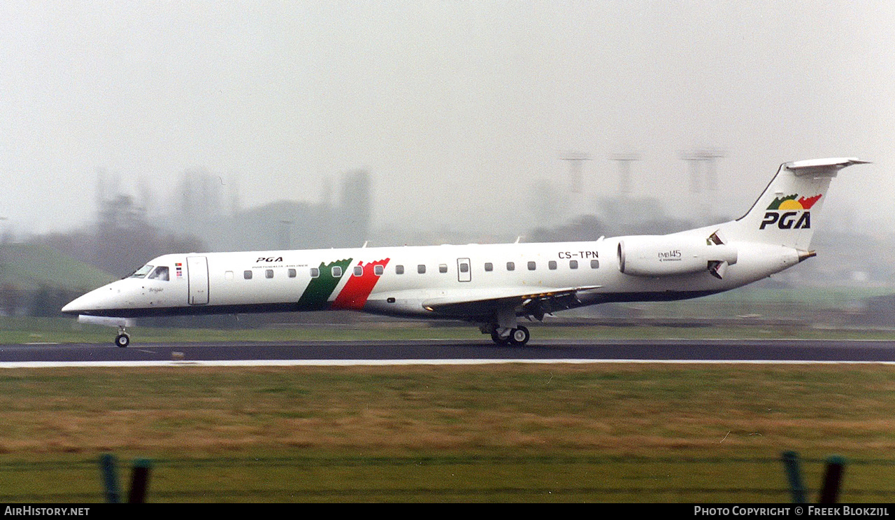 Aircraft Photo of CS-TPN | Embraer ERJ-145EP (EMB-145EP) | Portugália Airlines - PGA | AirHistory.net #420810