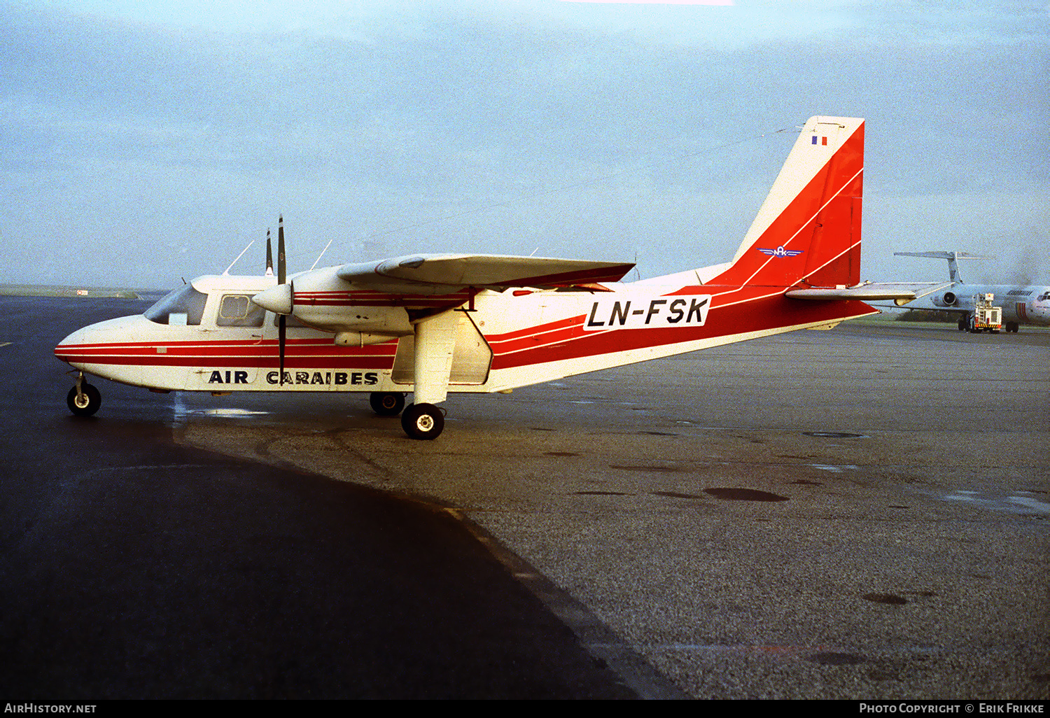 Aircraft Photo of LN-FSK | Britten-Norman BN-2A-20 Islander | Air Caraïbes | AirHistory.net #420820