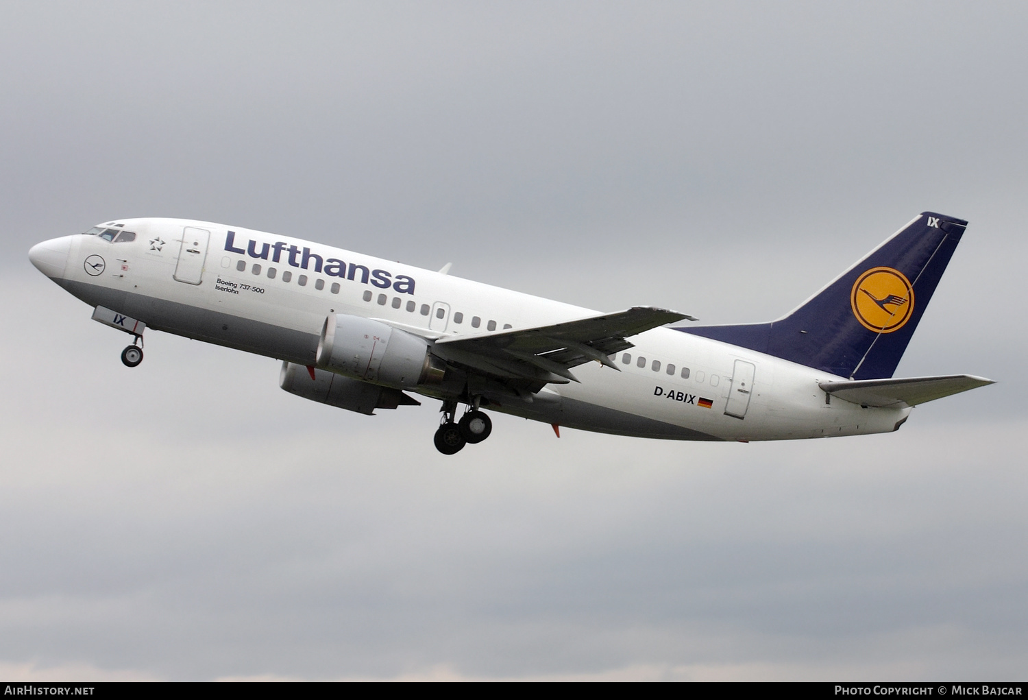 Aircraft Photo of D-ABIX | Boeing 737-530 | Lufthansa | AirHistory.net #420821