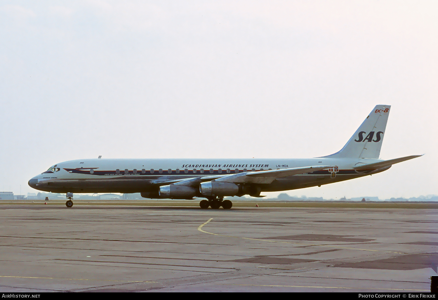 Aircraft Photo of LN-MOA | Douglas DC-8-33 | Scandinavian Airlines System - SAS | AirHistory.net #420823