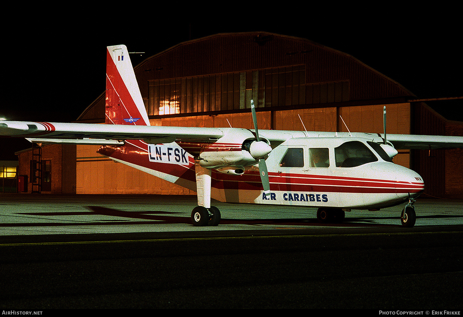 Aircraft Photo of LN-FSK | Britten-Norman BN-2A-20 Islander | Air Caraïbes | AirHistory.net #420828