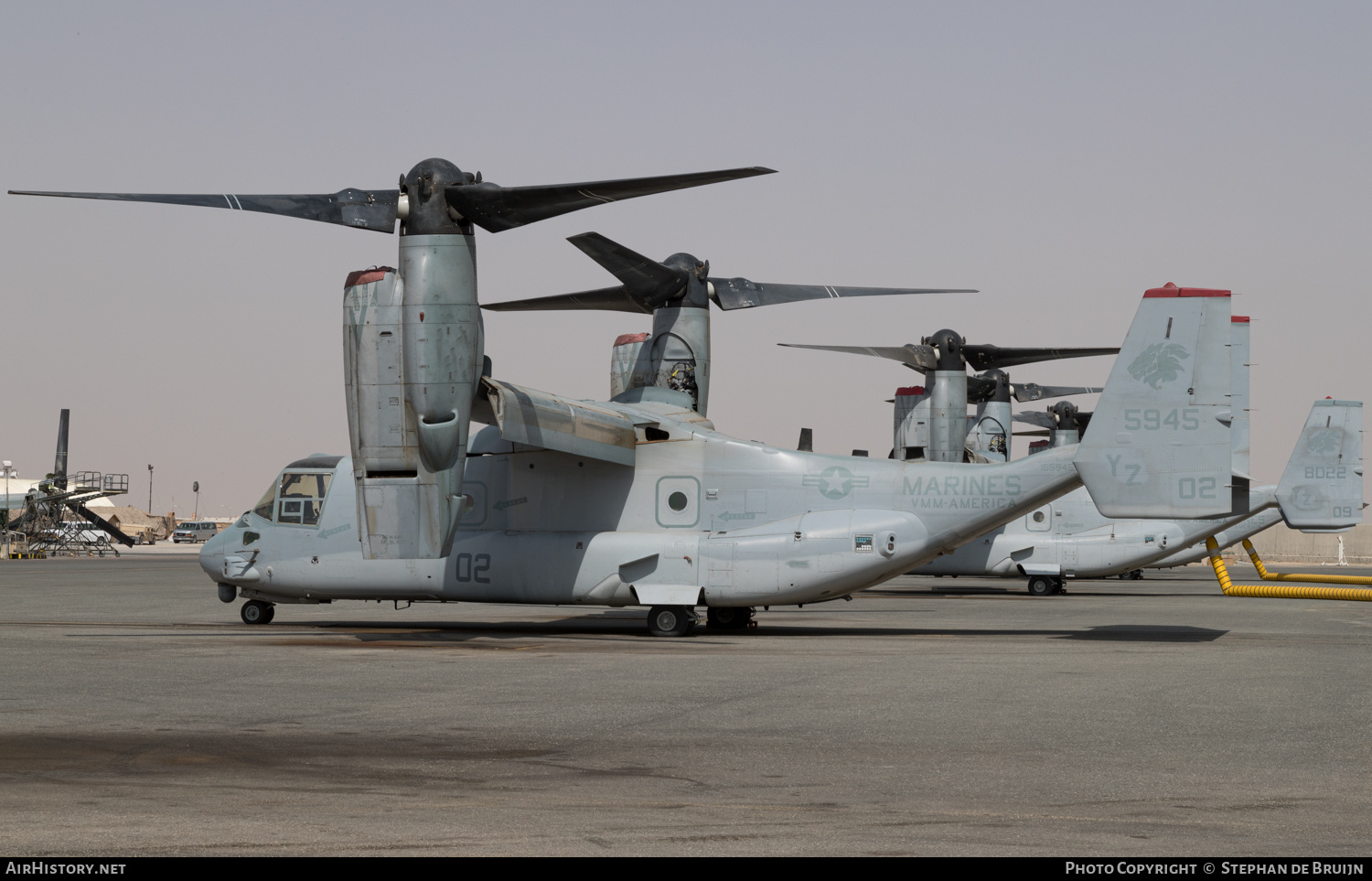 Aircraft Photo of 165945 | Bell-Boeing MV-22B Osprey | USA - Marines | AirHistory.net #420833