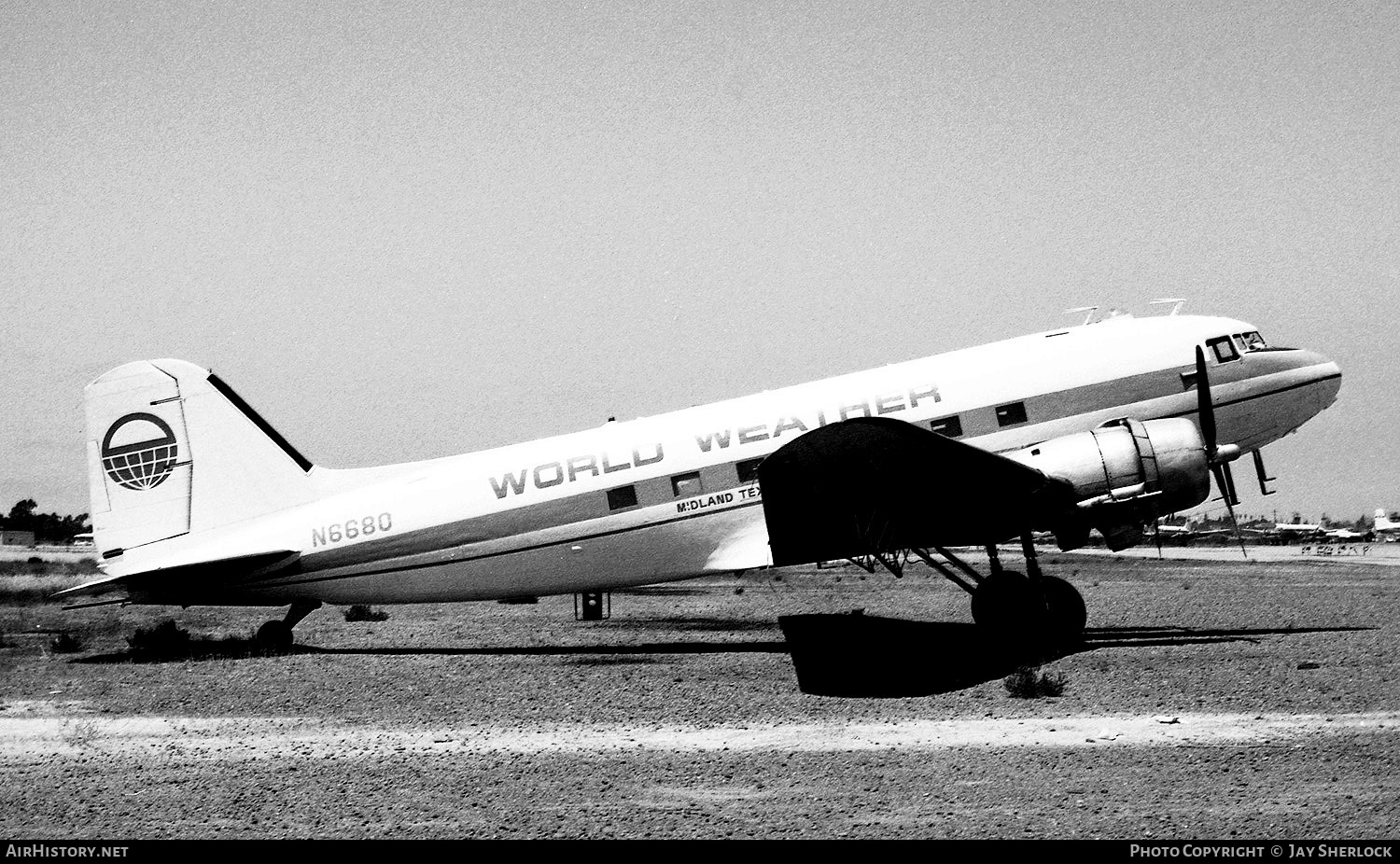 Aircraft Photo of N6680 | Douglas C-47A Skytrain | World Weather | AirHistory.net #420840