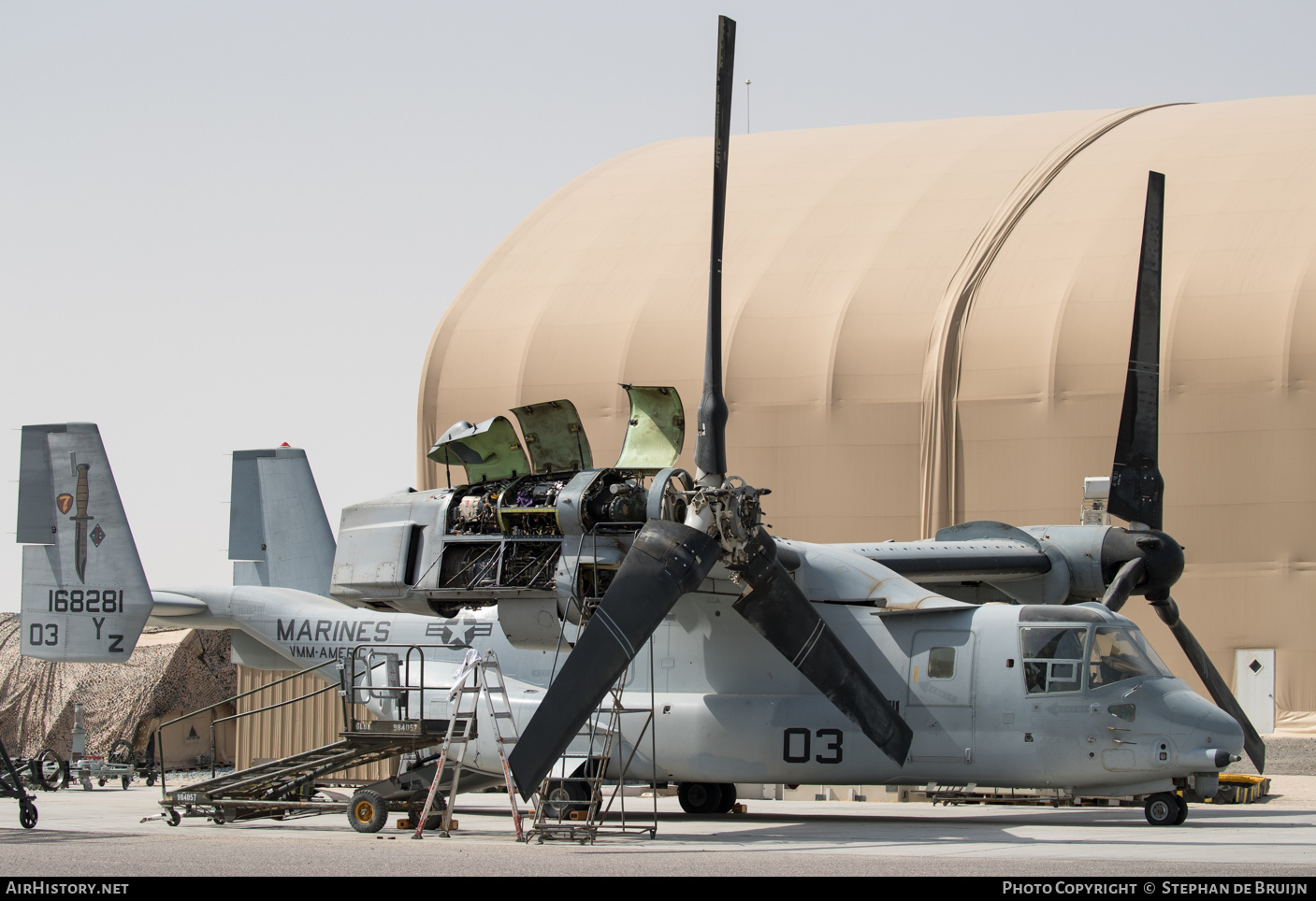 Aircraft Photo of 168281 | Bell-Boeing MV-22B Osprey | USA - Marines | AirHistory.net #420854