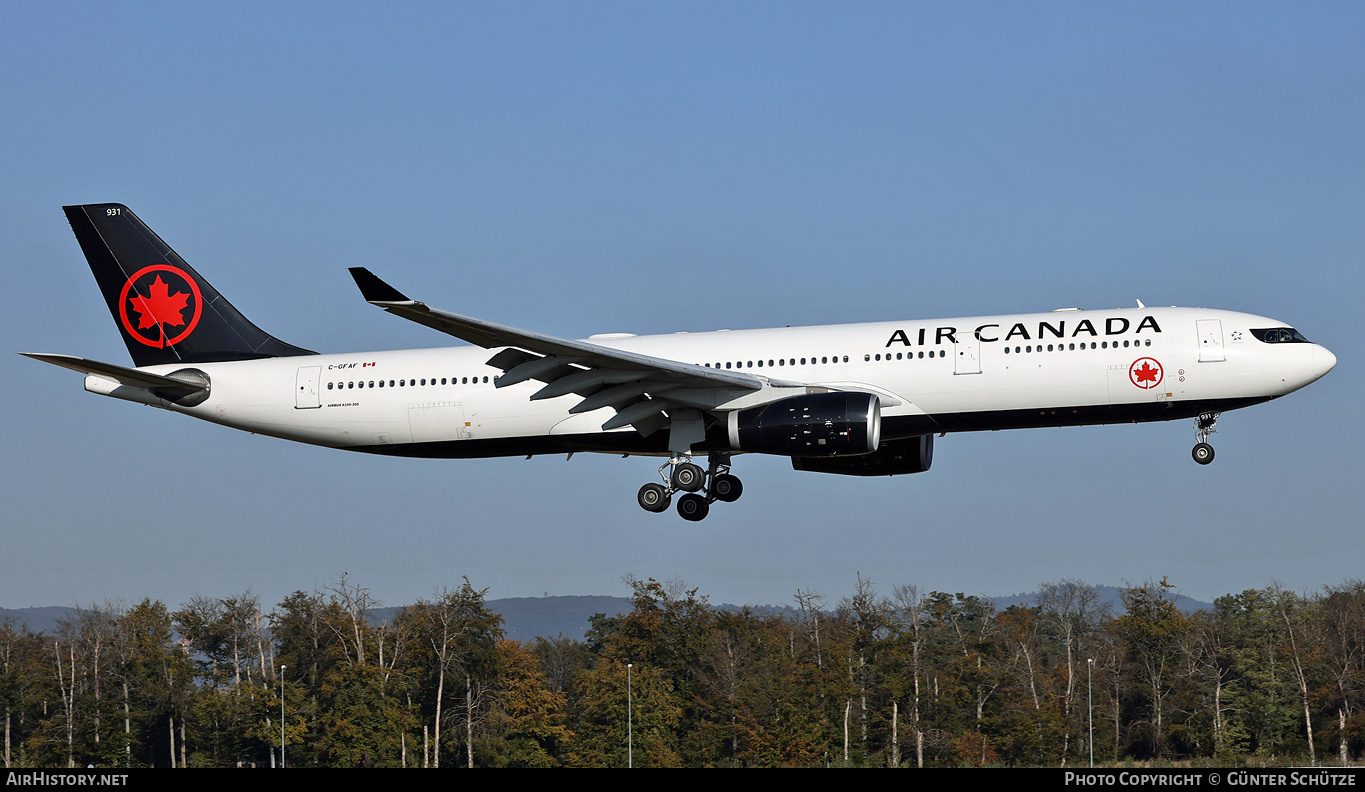 Aircraft Photo of C-GFAF | Airbus A330-343 | Air Canada | AirHistory.net #420860