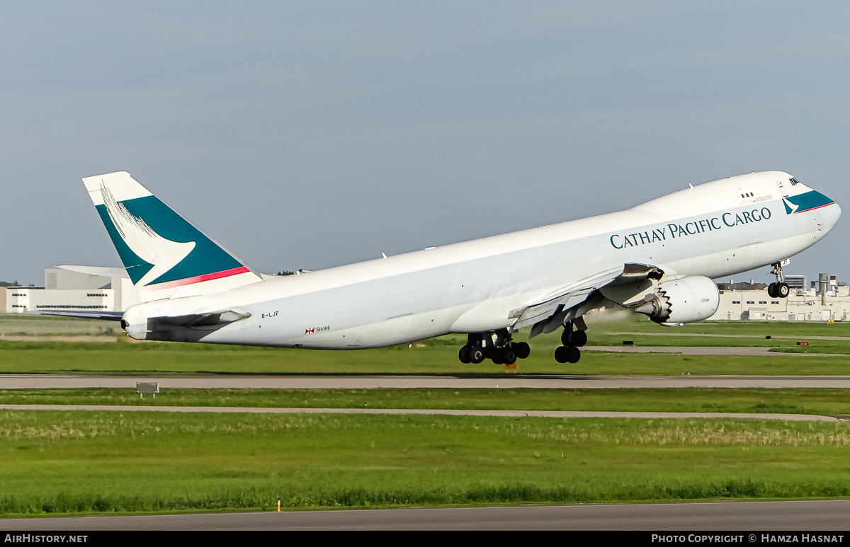 Aircraft Photo of B-LJF | Boeing 747-867F/SCD | Cathay Pacific Airways Cargo | AirHistory.net #420871