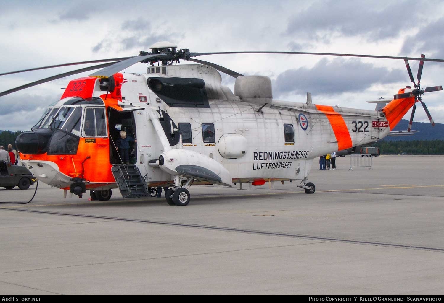 Aircraft Photo of 322 | Westland WS-61 Sea King Mk43B | Norway - Air Force | AirHistory.net #420883