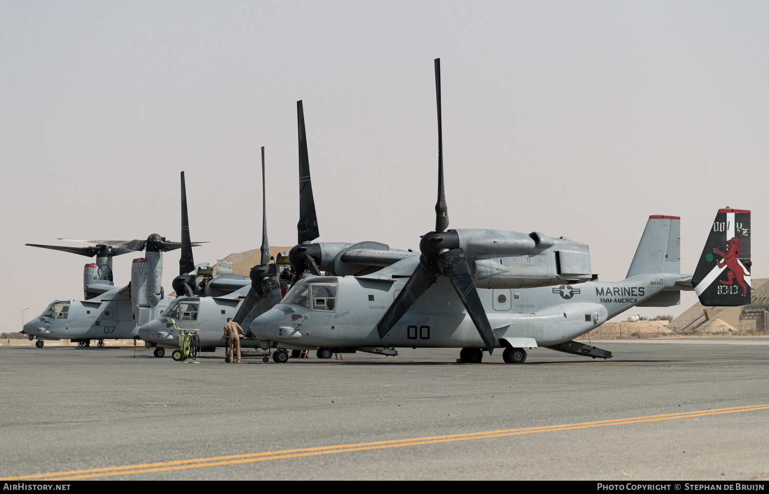 Aircraft Photo of 168343 | Bell-Boeing MV-22B Osprey | USA - Marines | AirHistory.net #420897