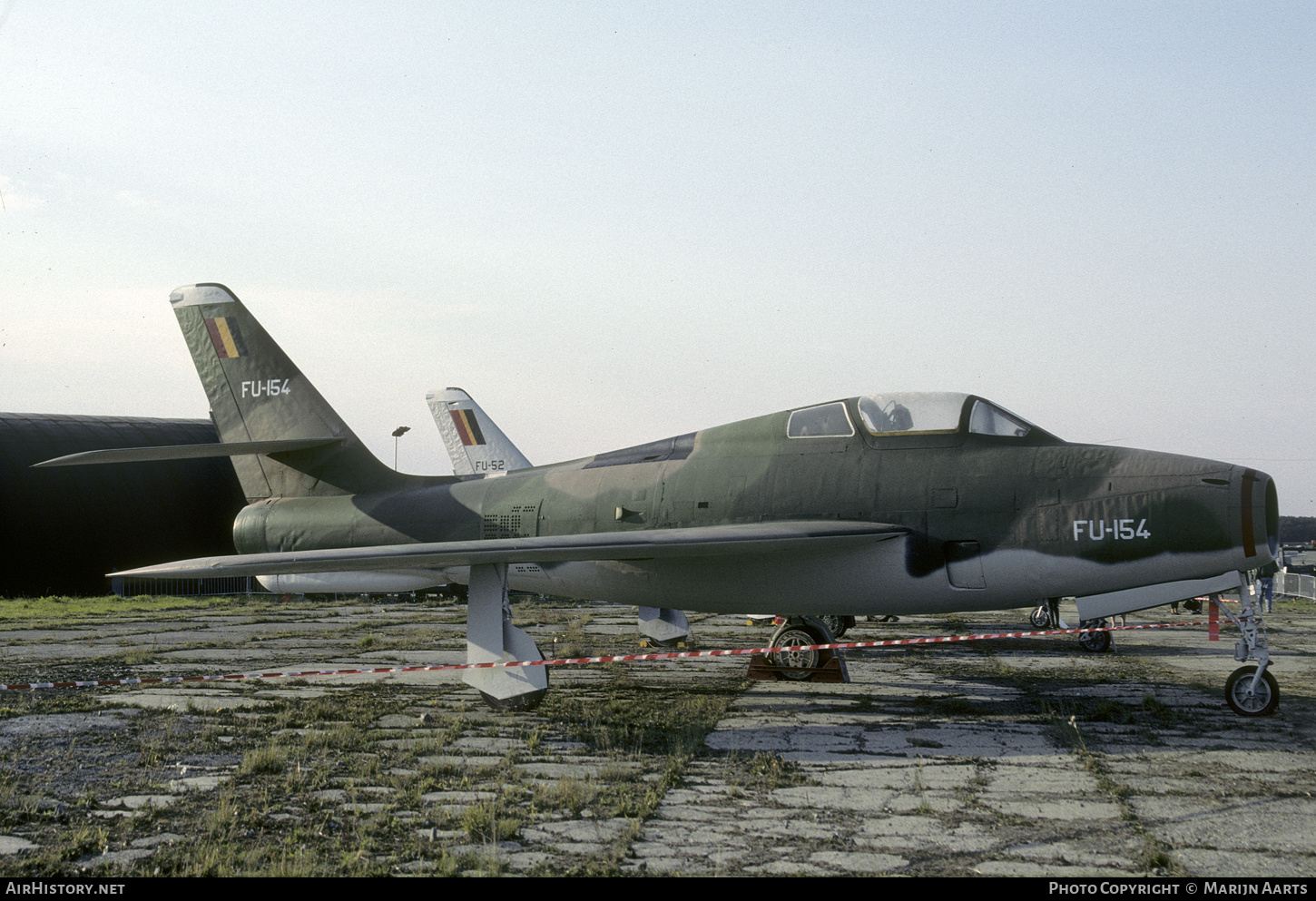 Aircraft Photo of FU-154 | Republic F-84F Thunderstreak | Belgium - Air Force | AirHistory.net #420909