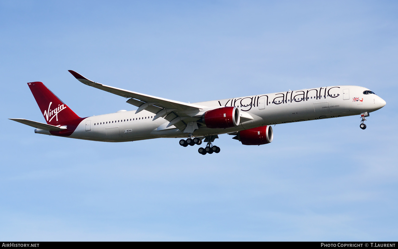 Aircraft Photo of F-WZNA | Airbus A350-1041 | Virgin Atlantic Airways | AirHistory.net #420921