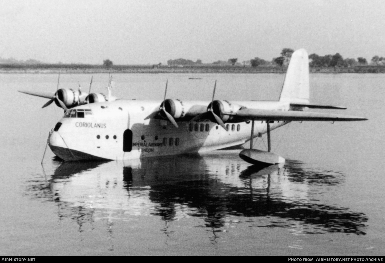 Aircraft Photo of G-AETV | Short S-23 Empire | Imperial Airways | AirHistory.net #420925