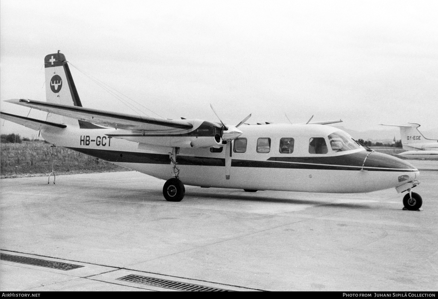 Aircraft Photo of HB-GCT | Aero Commander 680FL(P) Pressurized Grand Commander | AirHistory.net #420932