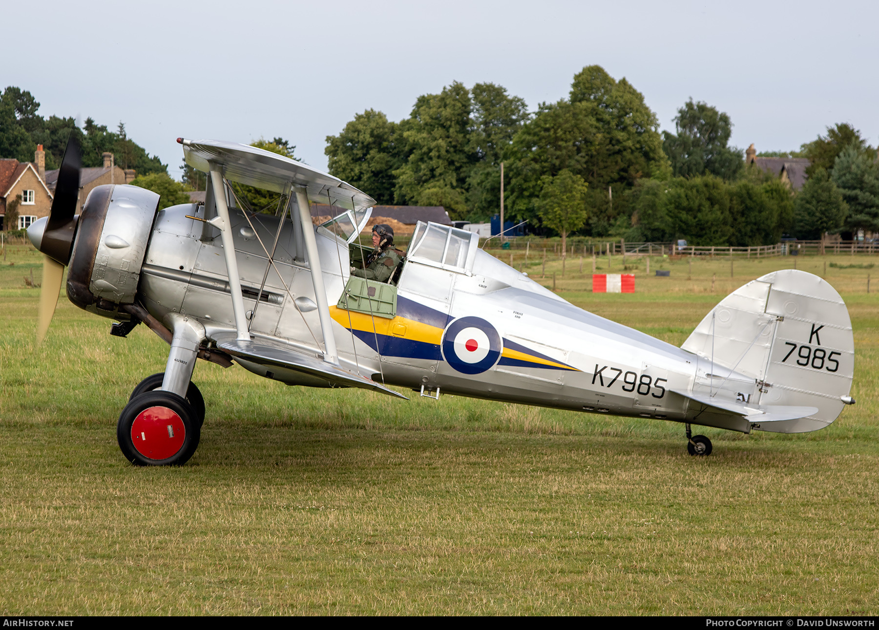 Aircraft Photo of G-AMRK / K7985 | Gloster Gladiator Mk1 | UK - Air Force | AirHistory.net #420940