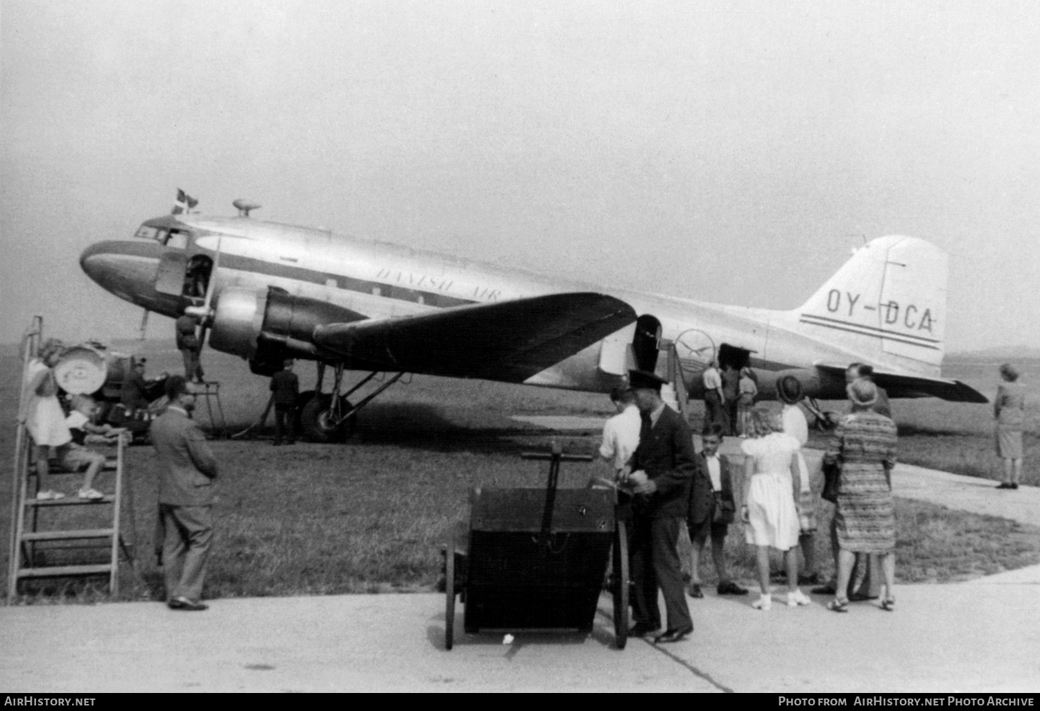 Aircraft Photo of OY-DCA | Douglas C-53B Skytrooper | Danish Air Lines - Det Danske Luftfartselskab - DDL | AirHistory.net #420944