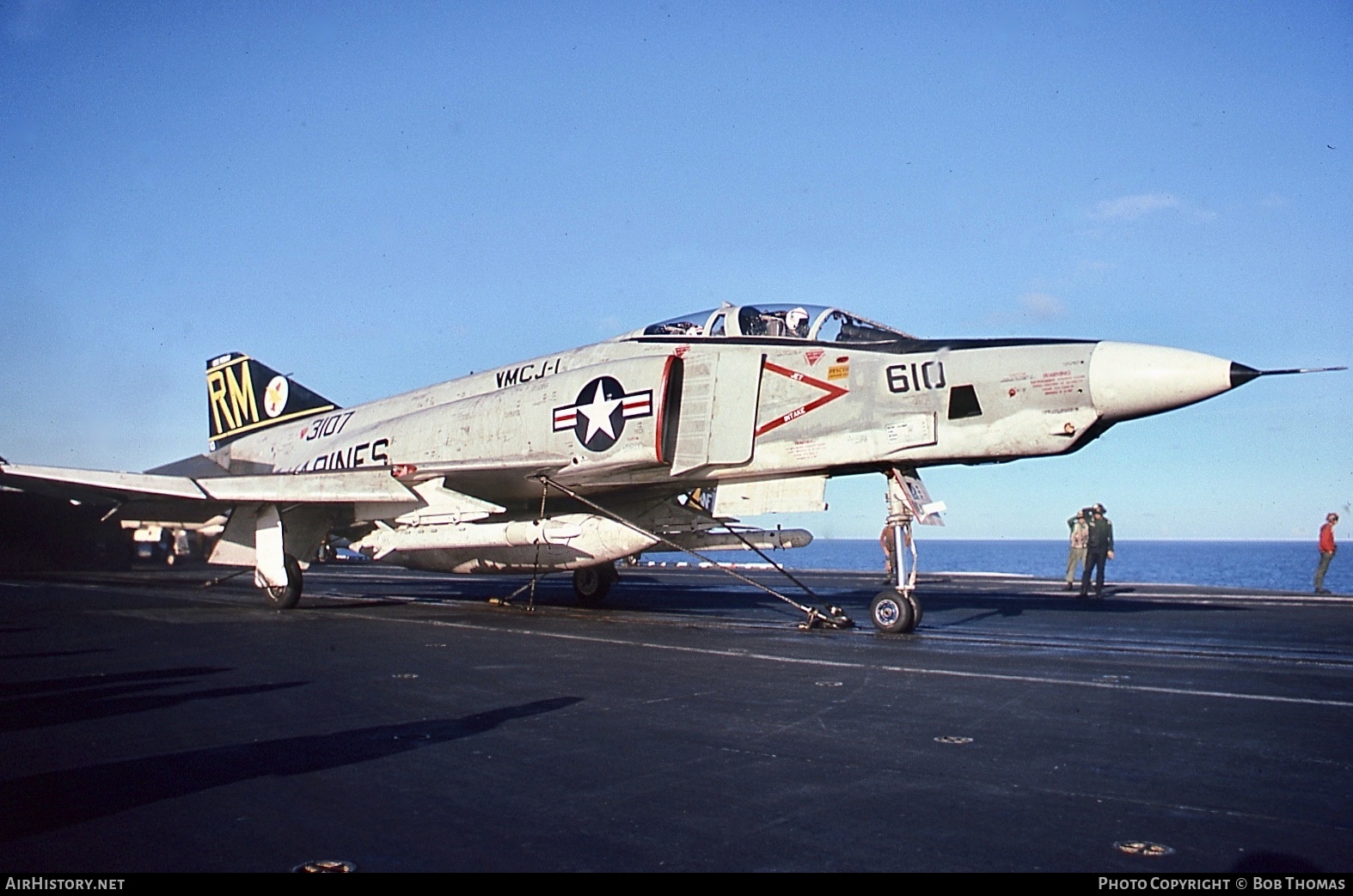 Aircraft Photo of 153107 / 3107 | McDonnell Douglas RF-4B Phantom II | USA - Marines | AirHistory.net #420945