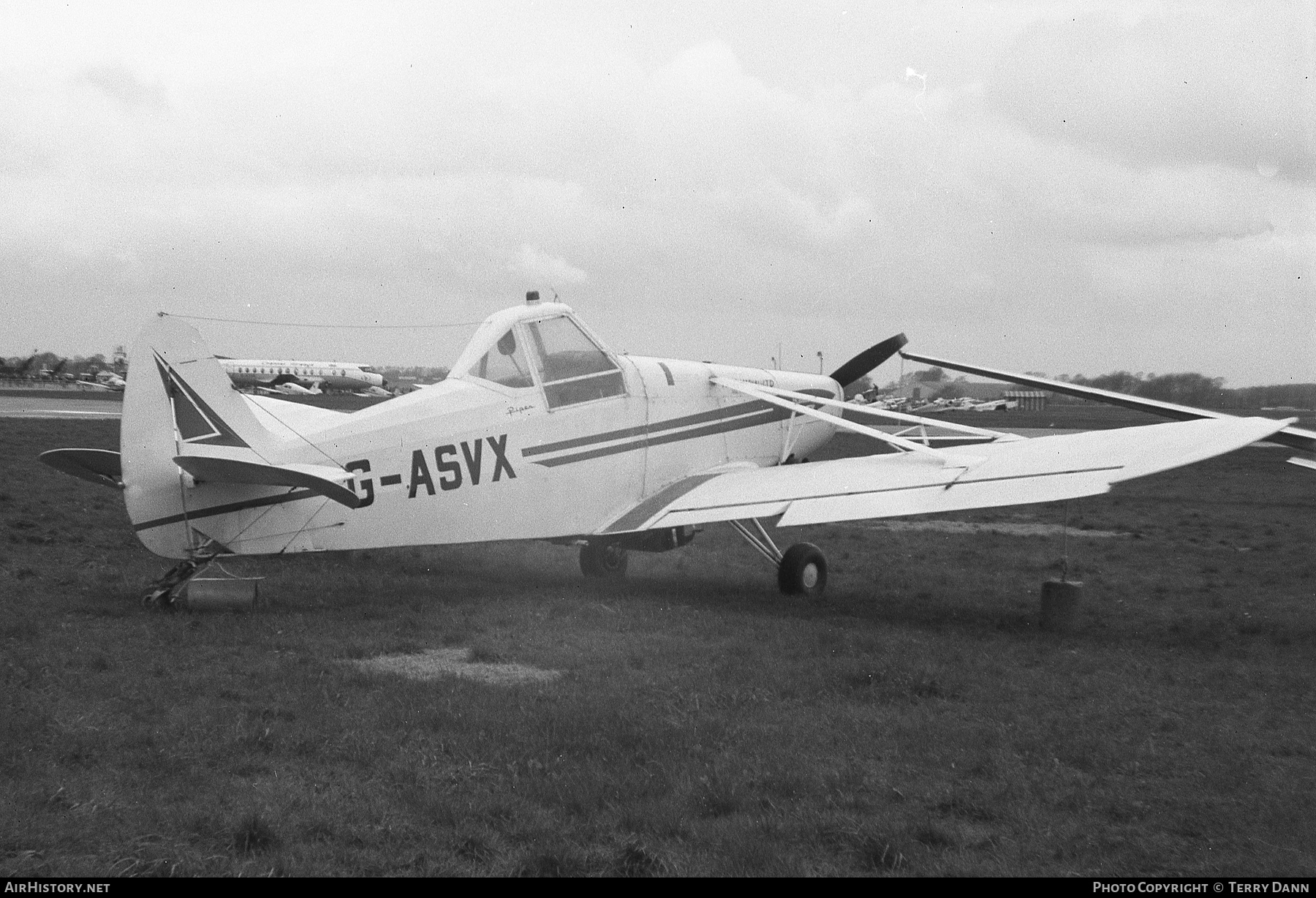 Aircraft Photo of G-ASVX | Piper PA-25-235 Pawnee | ADS Aerial | AirHistory.net #420952