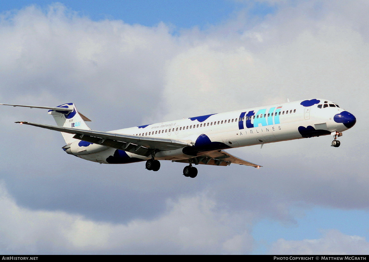 Aircraft Photo of I-DAWW | McDonnell Douglas MD-82 (DC-9-82) | ItAli Airlines | AirHistory.net #420962