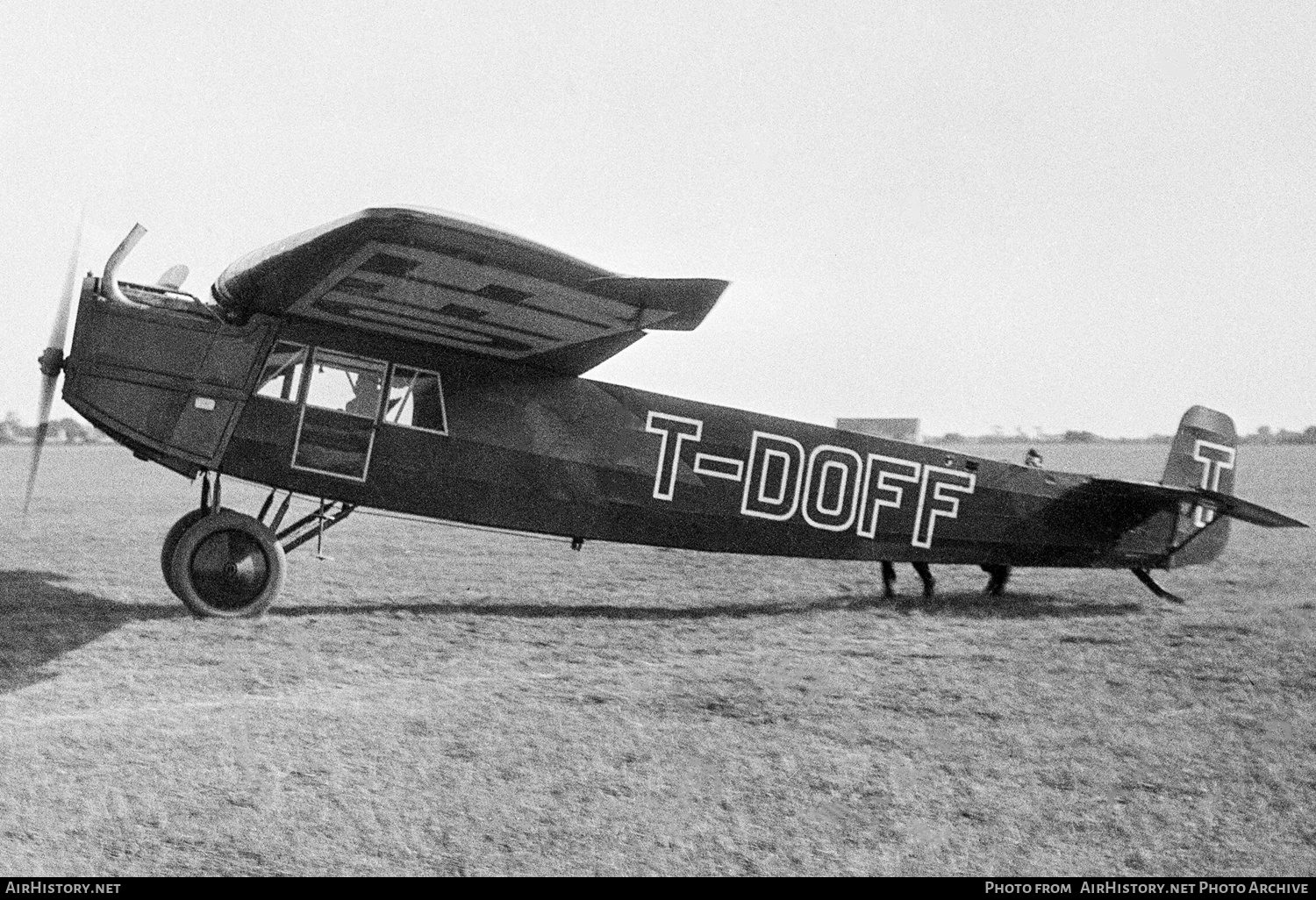 Aircraft Photo of T-DOFF | Fokker-Grulich F.III | Danish Air Lines - Det Danske Luftfartselskab - DDL | AirHistory.net #420965