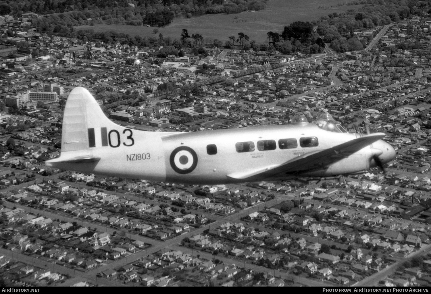 Aircraft Photo of NZ1803 | De Havilland D.H. 104 Devon C1 | New Zealand - Air Force | AirHistory.net #420970