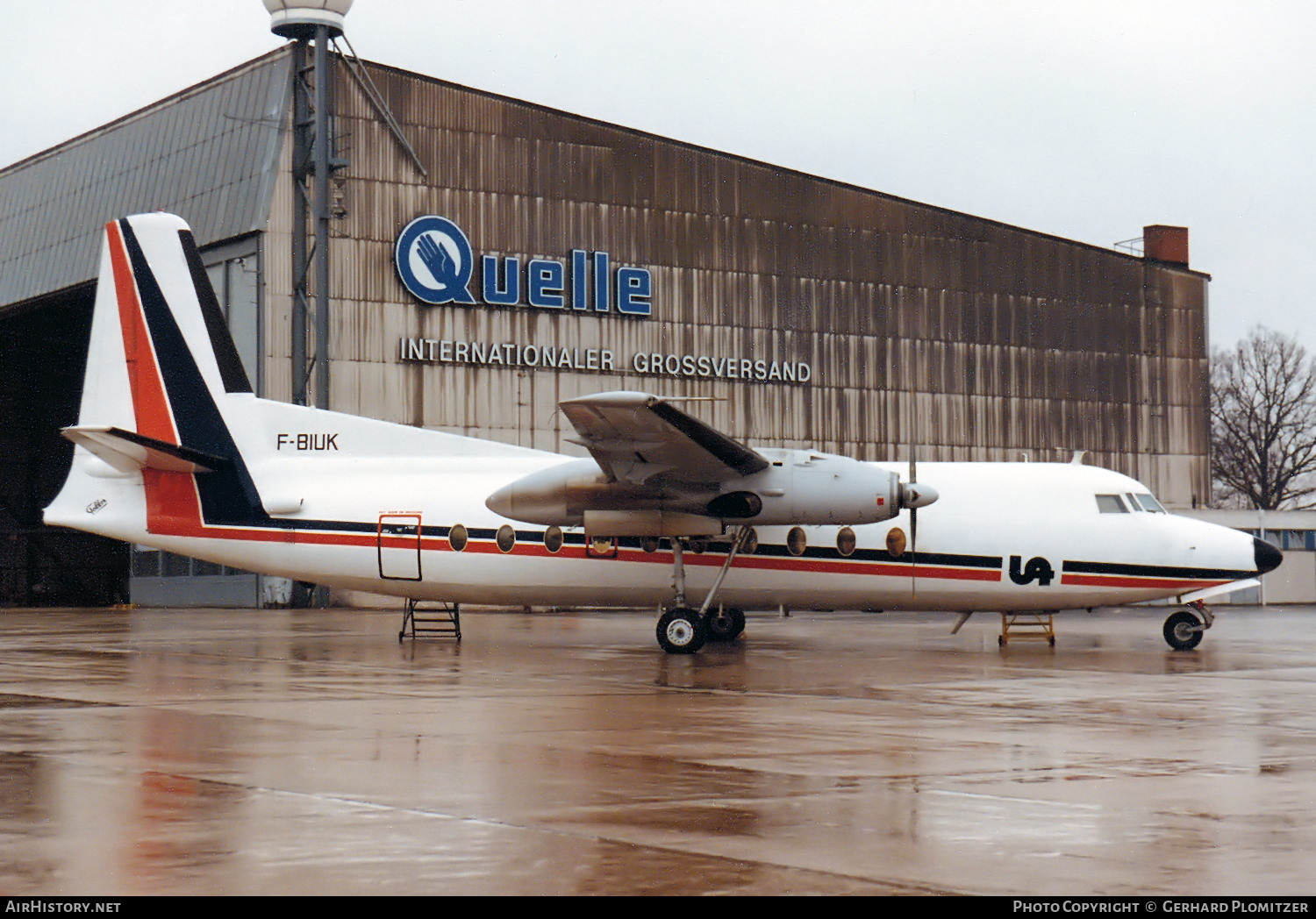 Aircraft Photo of F-BIUK | Fokker F27-100 Friendship | Uni-Air | AirHistory.net #420981