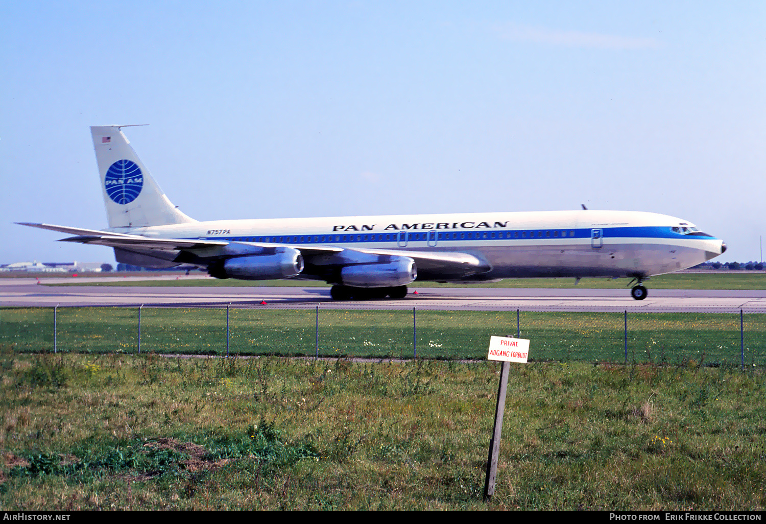 Aircraft Photo of N757PA | Boeing 707-321 | Pan American World Airways - Pan Am | AirHistory.net #420991