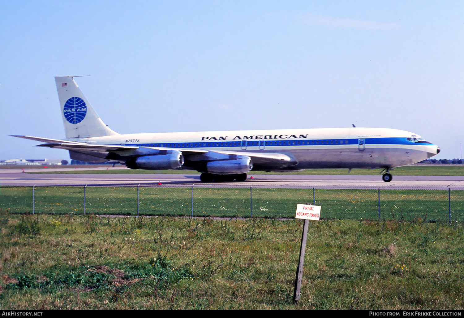 Aircraft Photo of N757PA | Boeing 707-321 | Pan American World Airways - Pan Am | AirHistory.net #420991