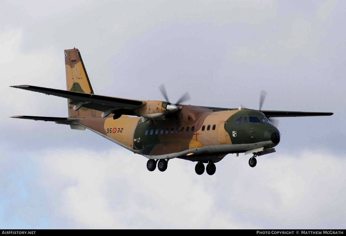 Aircraft Photo of T.19B-14 | CASA/IPTN CN235M-100 | Spain - Air Force | AirHistory.net #420997