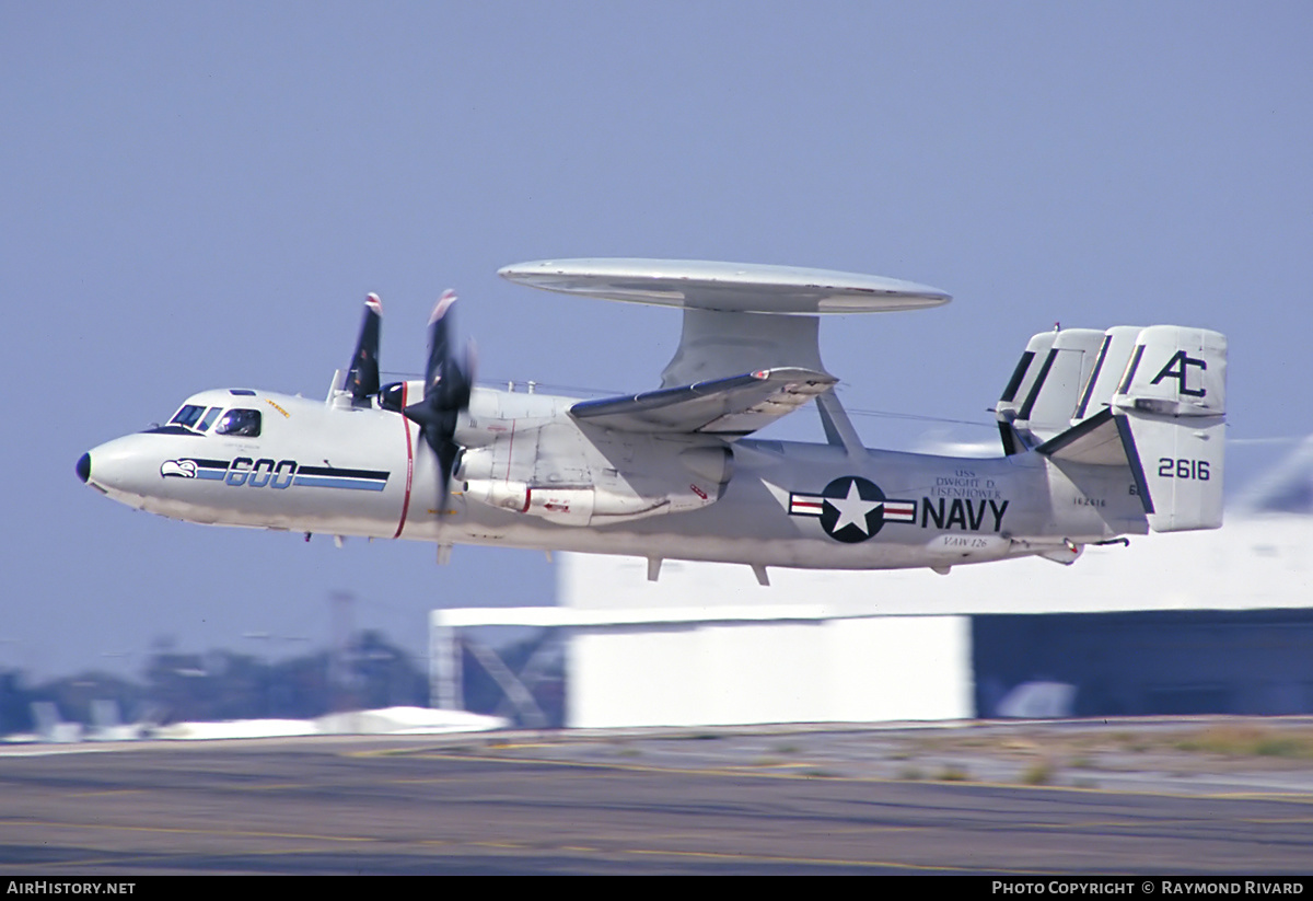 Aircraft Photo of 162616 | Grumman E-2C Hawkeye | USA - Navy | AirHistory.net #420999