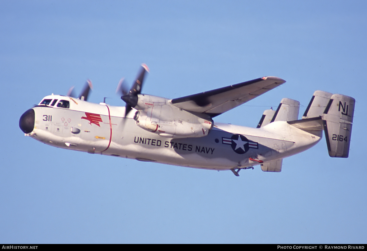 Aircraft Photo of 162164 | Grumman C-2A Greyhound | USA - Navy | AirHistory.net #421003