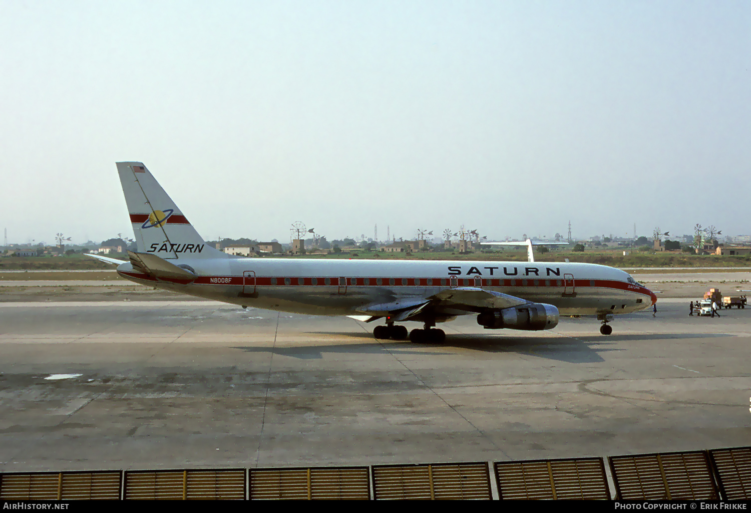Aircraft Photo of N8008F | Douglas DC-8-54CF Jet Trader | Saturn Airways | AirHistory.net #421013