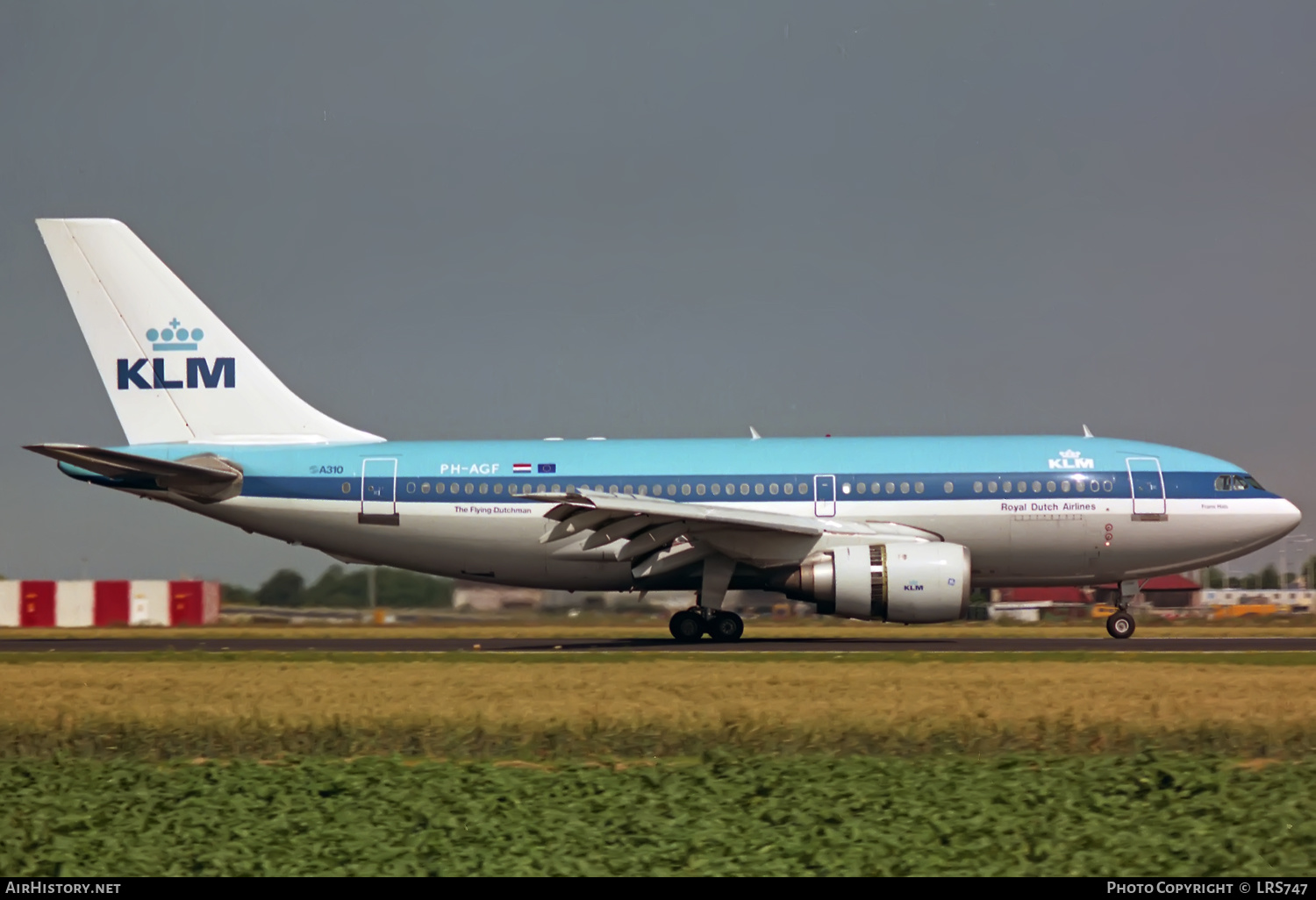 Aircraft Photo of PH-AGF | Airbus A310-203 | KLM - Royal Dutch Airlines | AirHistory.net #421034