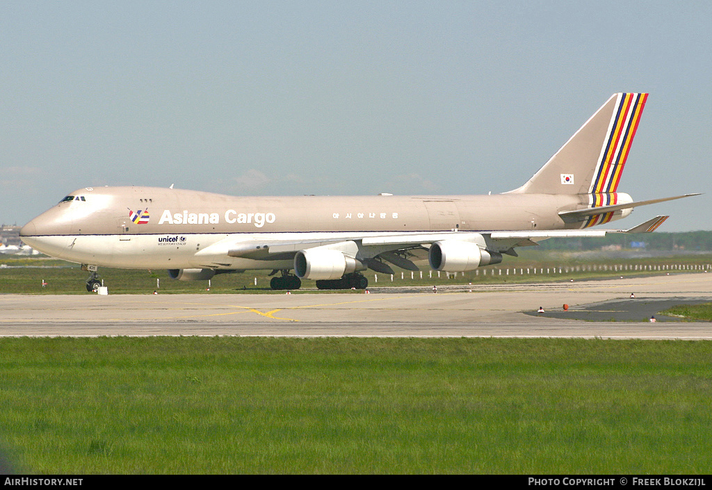 Aircraft Photo of HL7426 | Boeing 747-48EF/SCD | Asiana Airlines Cargo | AirHistory.net #421047
