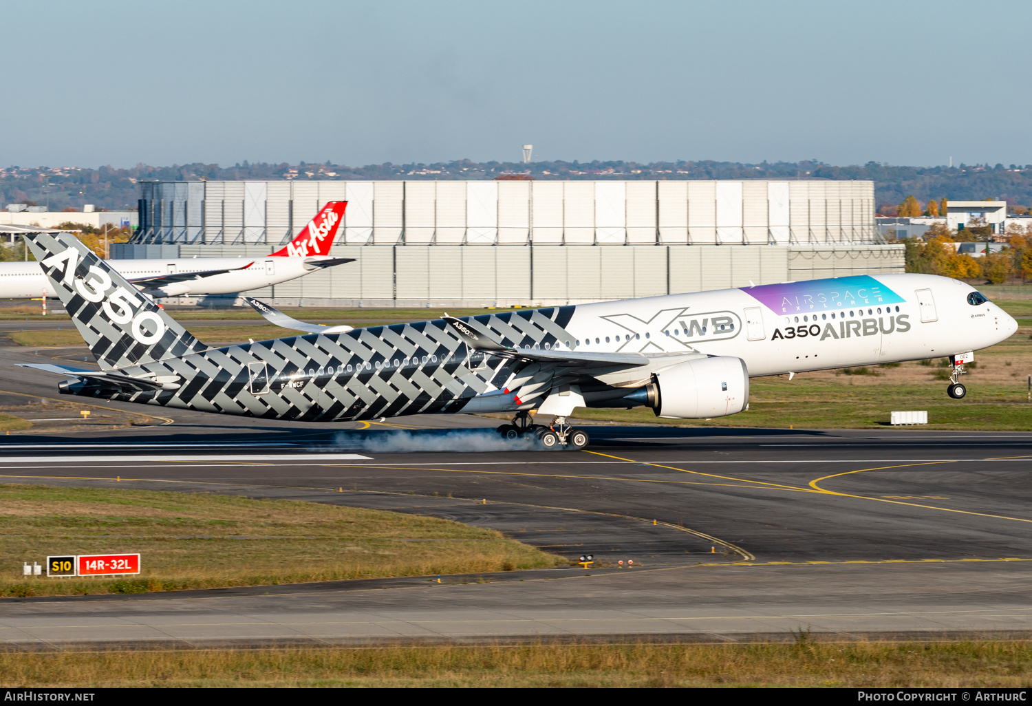 Aircraft Photo of F-WWCF | Airbus A350-941 | Airbus | AirHistory.net #421051