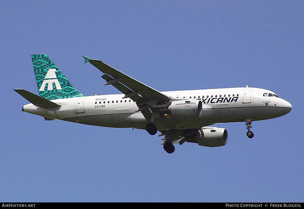 Aircraft Photo of XA-UAQ | Airbus A319-112 | Mexicana | AirHistory.net #421058