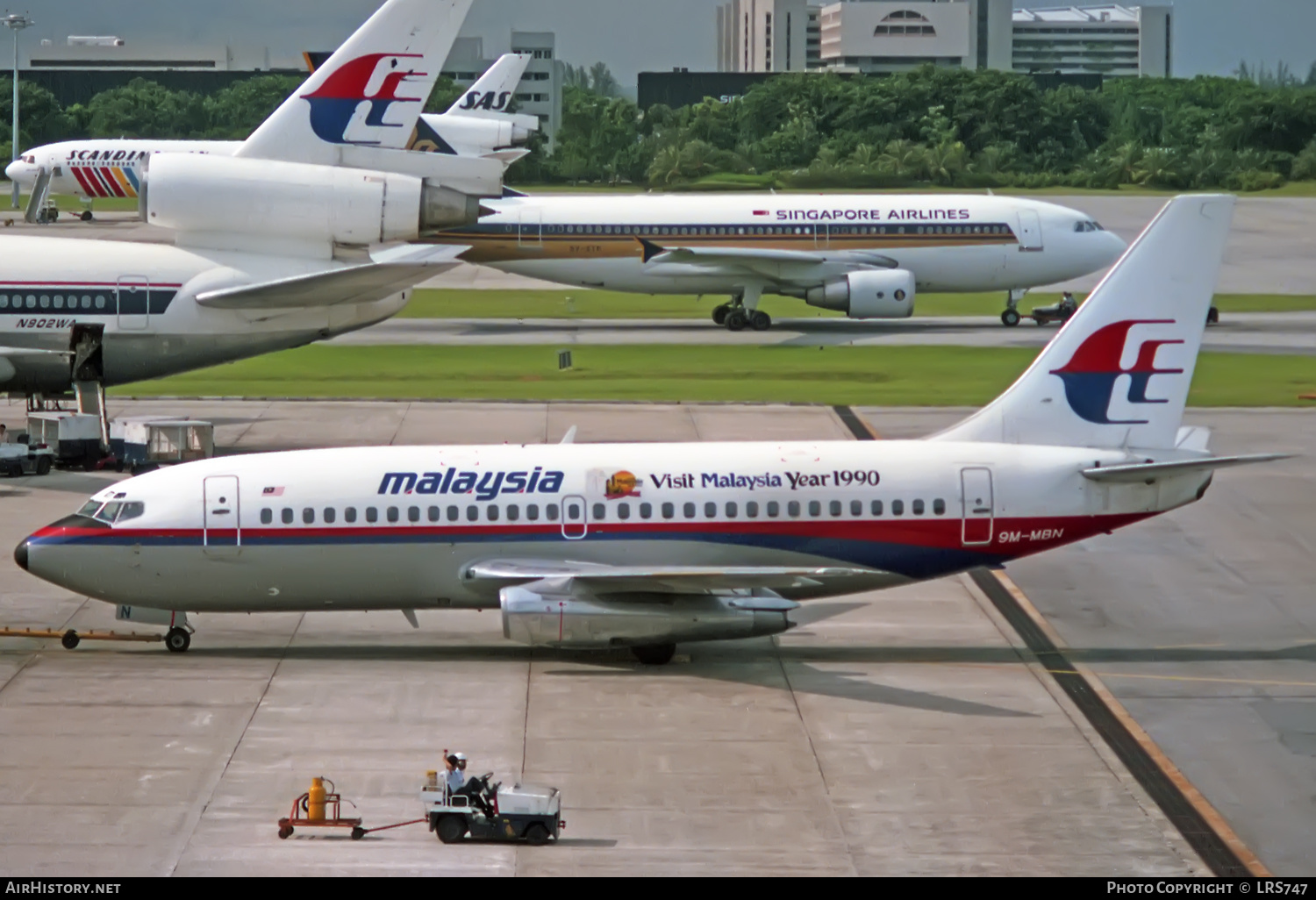 Aircraft Photo of 9M-MBN | Boeing 737-2M8/Adv | Malaysia Airlines | AirHistory.net #421060
