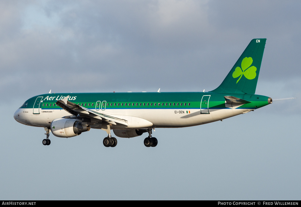 Aircraft Photo of EI-DEN | Airbus A320-214 | Aer Lingus | AirHistory.net #421068