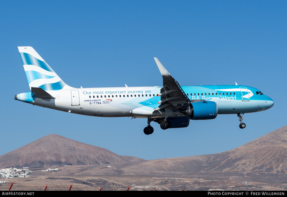 Aircraft Photo of G-TTNA | Airbus A320-251N | British Airways | AirHistory.net #421073