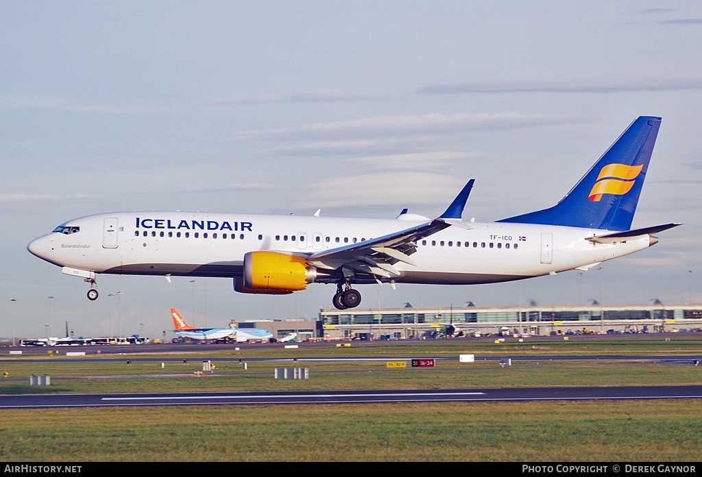 Aircraft Photo of TF-ICO | Boeing 737-8 Max 8 | Icelandair | AirHistory.net #421100
