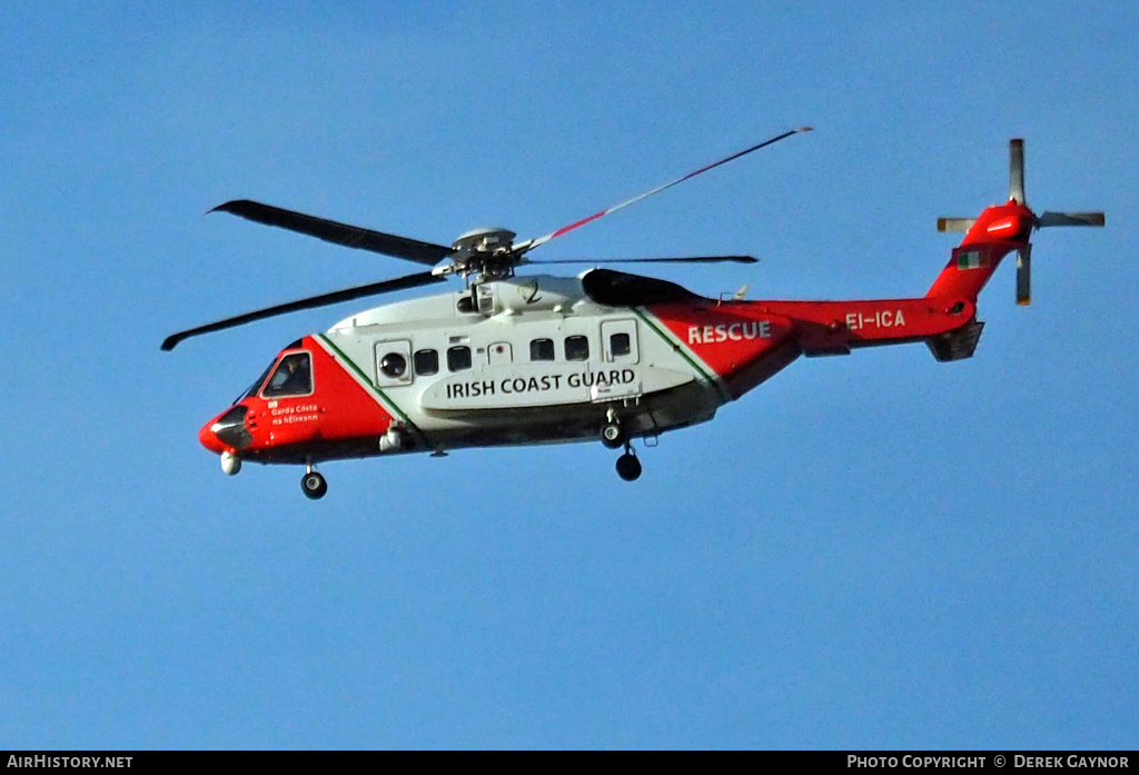 Aircraft Photo of EI-ICA | Sikorsky S-92A | Irish Coast Guard | AirHistory.net #421103