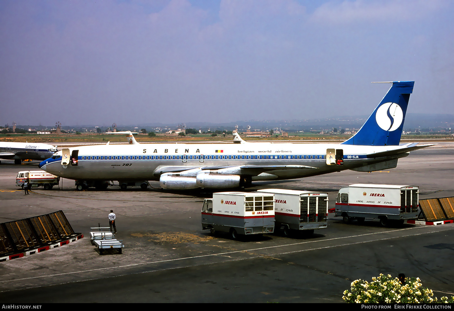 Aircraft Photo of OO-SJA | Boeing 707-329 | Sabena | AirHistory.net #421104