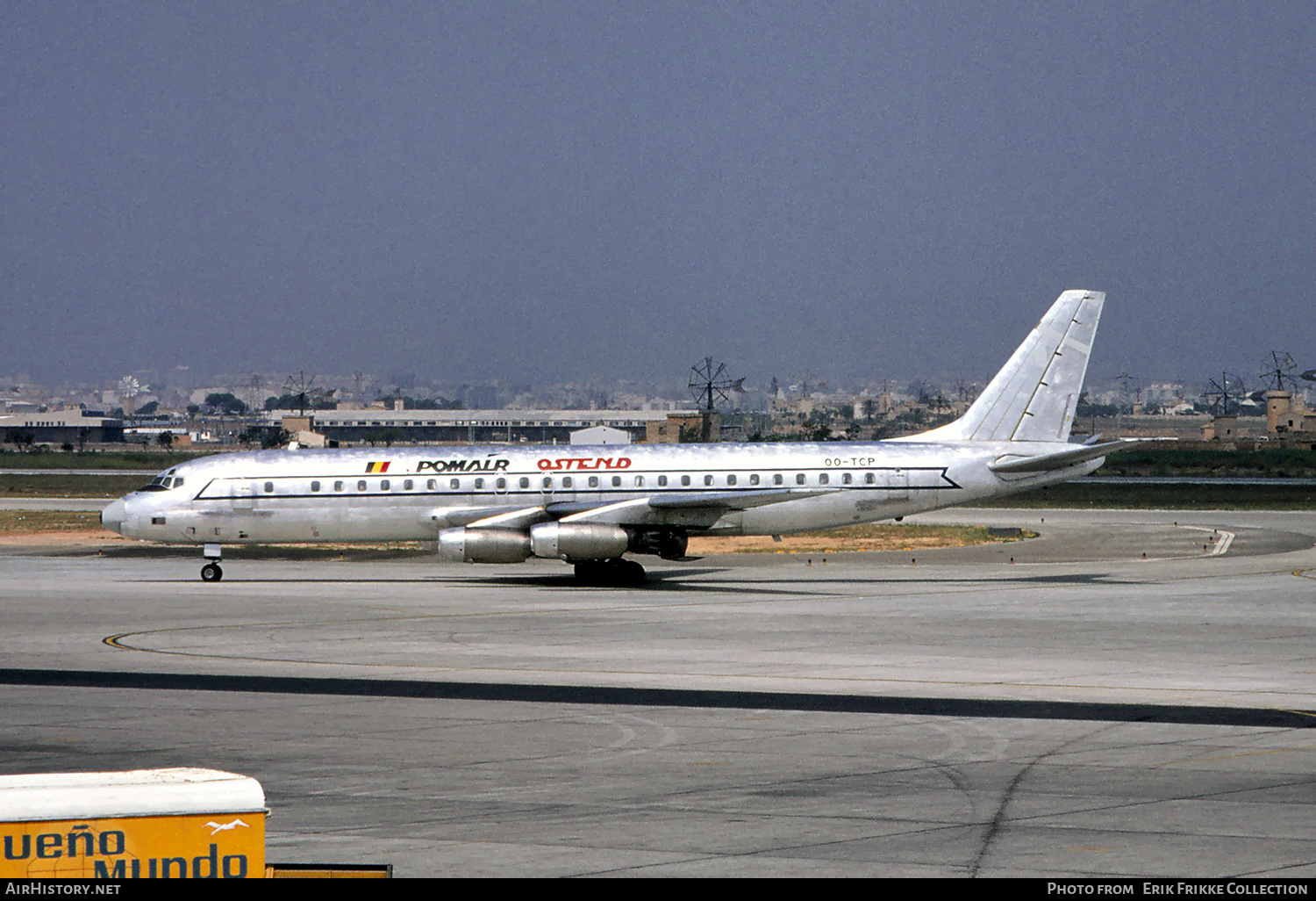 Aircraft Photo of OO-TCP | Douglas DC-8-32 | Pomair Ostend | AirHistory.net #421108