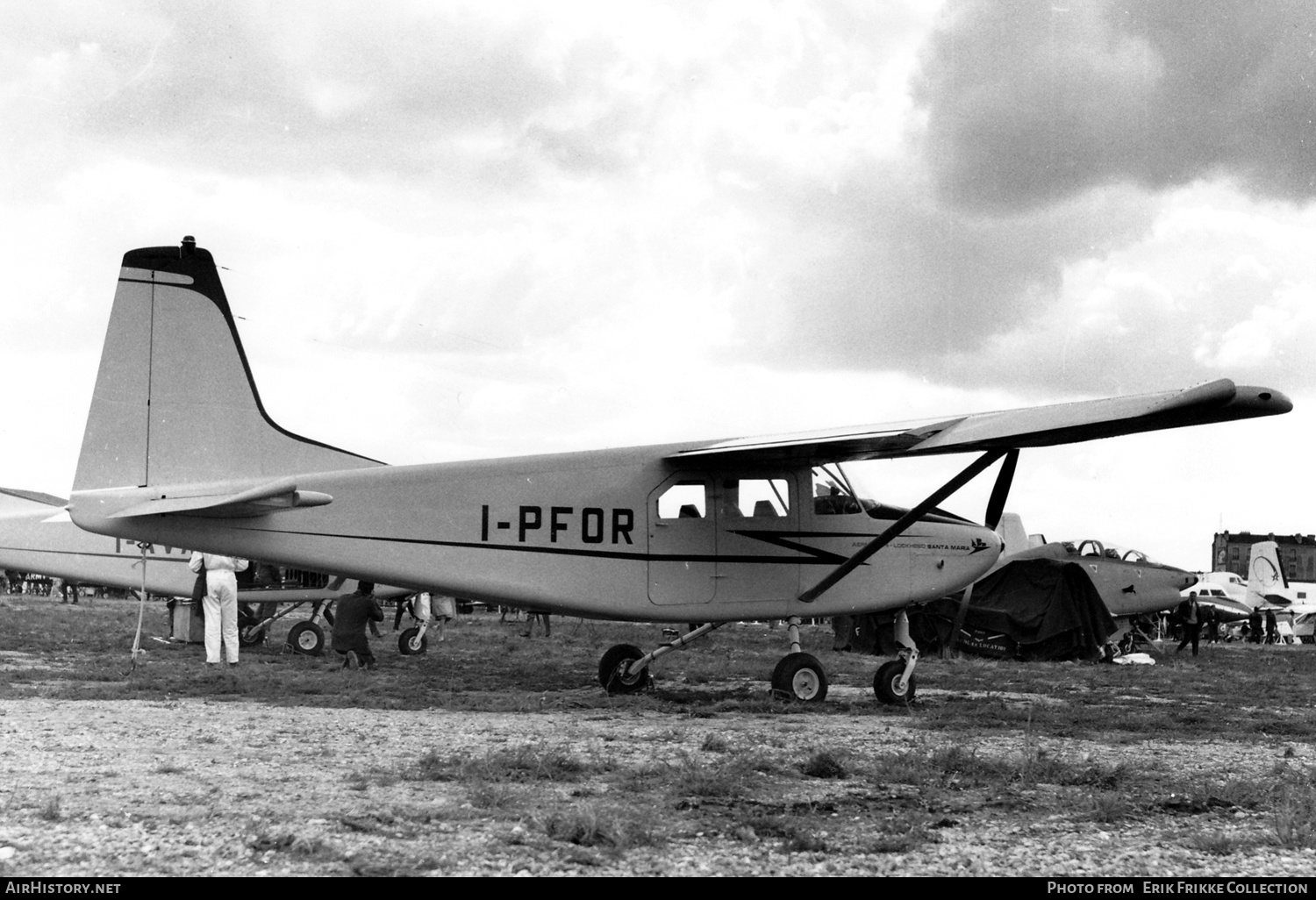 Aircraft Photo of I-PFOR | Aermacchi-Lockheed AL.60B-1 | AirHistory.net #421118