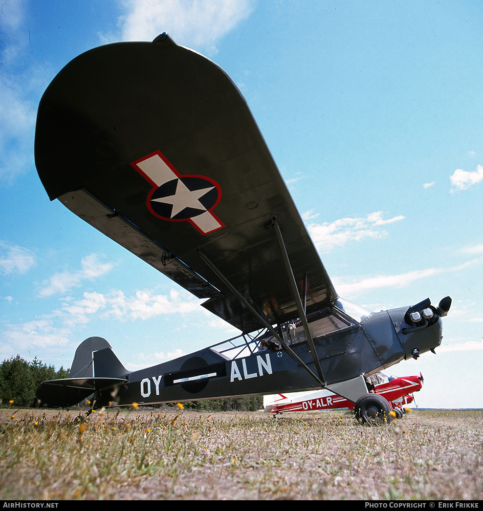 Aircraft Photo of OY-ALN | Piper J-3C-65 Cub | USA - Army | AirHistory.net #421119